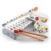 Musical Instrument Set- Includes Castanets, Xylophone, Recorder and Tambourine by Janod