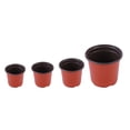 thumbnail image 3 of Electronicheart Simple Plant Pot Seedling Nursery Flower Holder Plastic Pot Container Home Gardening Tool, 110, 3 of 8