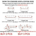 thumbnail image 5 of Sofa Cover For Living Room Elastic Thick Waterproof Sofa Cover 1/2/3/4 Seater L-shaped Corner Sofa Cover, 5 of 7