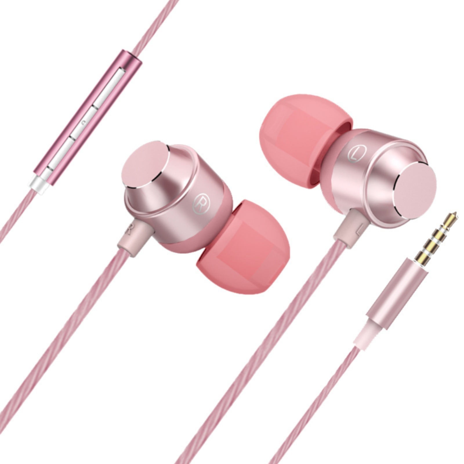 LBECLEY Gaming Headset Wi in Ear Headphones with Microphone Volume