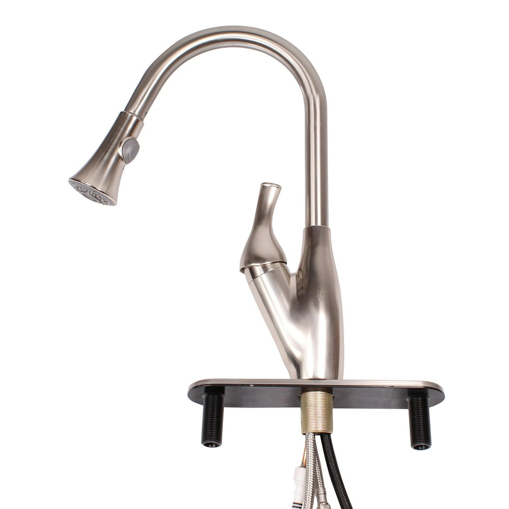 Empire Faucets RV Kitchen Faucet Head Replacement Nickel Trumpet