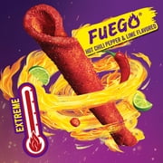 Takis Fuego 9.9 oz Sharing Size Bag, Hot Chili Pepper & Lime Rolled Tortilla Chips