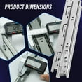 thumbnail image 3 of Diapositivas para cajones Ourshom, resistentes, 45 cm, extensión total, 45 kg, 3 of 7
