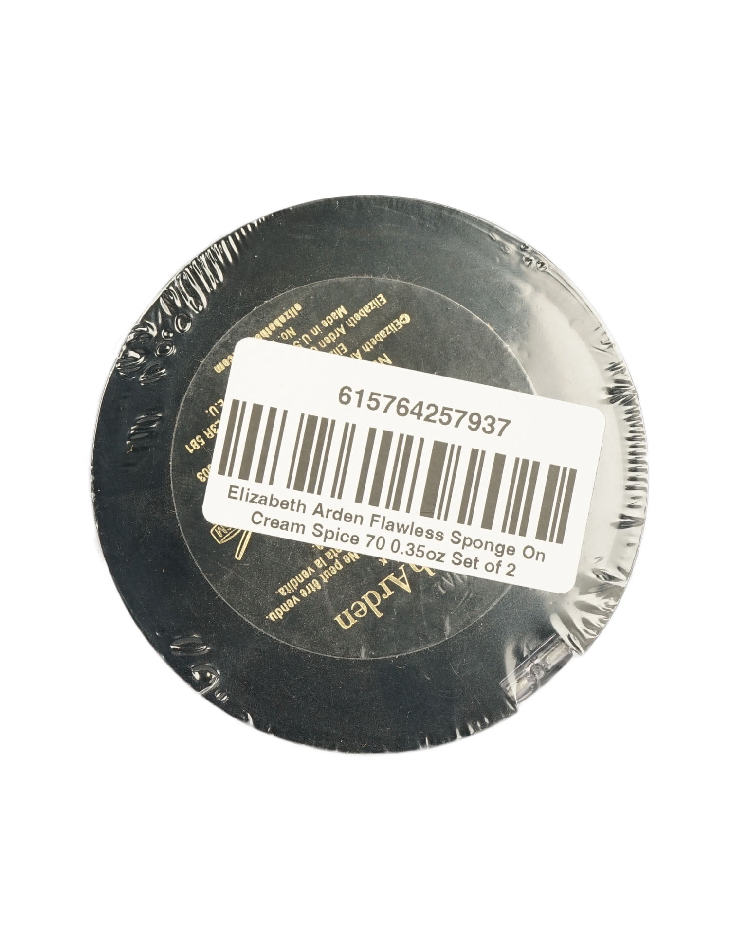 Elizabeth Arden Flawless Finish Sponge on Cream Makeup 70 Spice 0.35 oz Set of 2