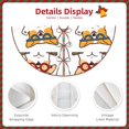 thumbnail image 3 of Defioc Corgi Dog2 for Christmas Tree Skirt Snowman Xmas Tree Skirt Farmhouse Christmas Decorations Tree Mat for Holiday Party Decor-30", 3 of 6