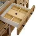 thumbnail image 3 of James Martin Vanities 505-V72-AMB-3CAR Malibu 72" Free Standing Double Basin Vanity Set -, 3 of 6