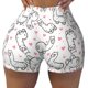 thumbnail image 2 of Fotbe Alpacas and Hearts Shorts Sin Costuras – Shorts Deportivos de Cintura Alta para Mujer, Elásticos para Gimnasio, Yoga, Running o Ciclismo-Large, 2 of 8