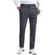 thumbnail image 1 of Amzcrzy Pantalones Hombre Trabajo Elásticos Moda Clásicos A Cuadros Slim Fit Vestir Ajustados Informales Negocios Sin Pinzas Con Bolsillos Reuniones Cenas Tallas S-3XL Gris, 1 of 6