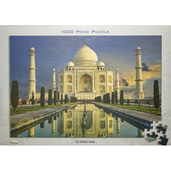 Tomax Jigsaw Puzzle - Taj Mahal, India (1000 Pieces)