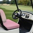 thumbnail image 3 of Garronmavis Golf Cart Seat Covers Light Pink Golf Cart Elastic Seat Covers for Golfer, Practical & Breathable Gradient Color Decor Accessories, 3 of 7