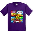 thumbnail image 3 of Inktastic Birthday Boy Comic Book Youth T-Shirt, 3 of 5