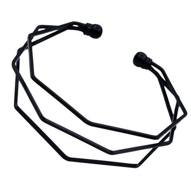 6x Abierta para Mujer, Brazalete de Material Acero Inoxidable, para Navidad Cumpleaños, Joyería para Mujer 6 piezas