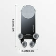 thumbnail image 2 of sruoe Magnetic Car Mount Universal Cell Phone Stand Mount for Dashboard & Windshield & Air Vent Car Accessories for iPhone, Samsung Galaxy, Google Pixel, GPS, Mini Tablet, 2 of 3