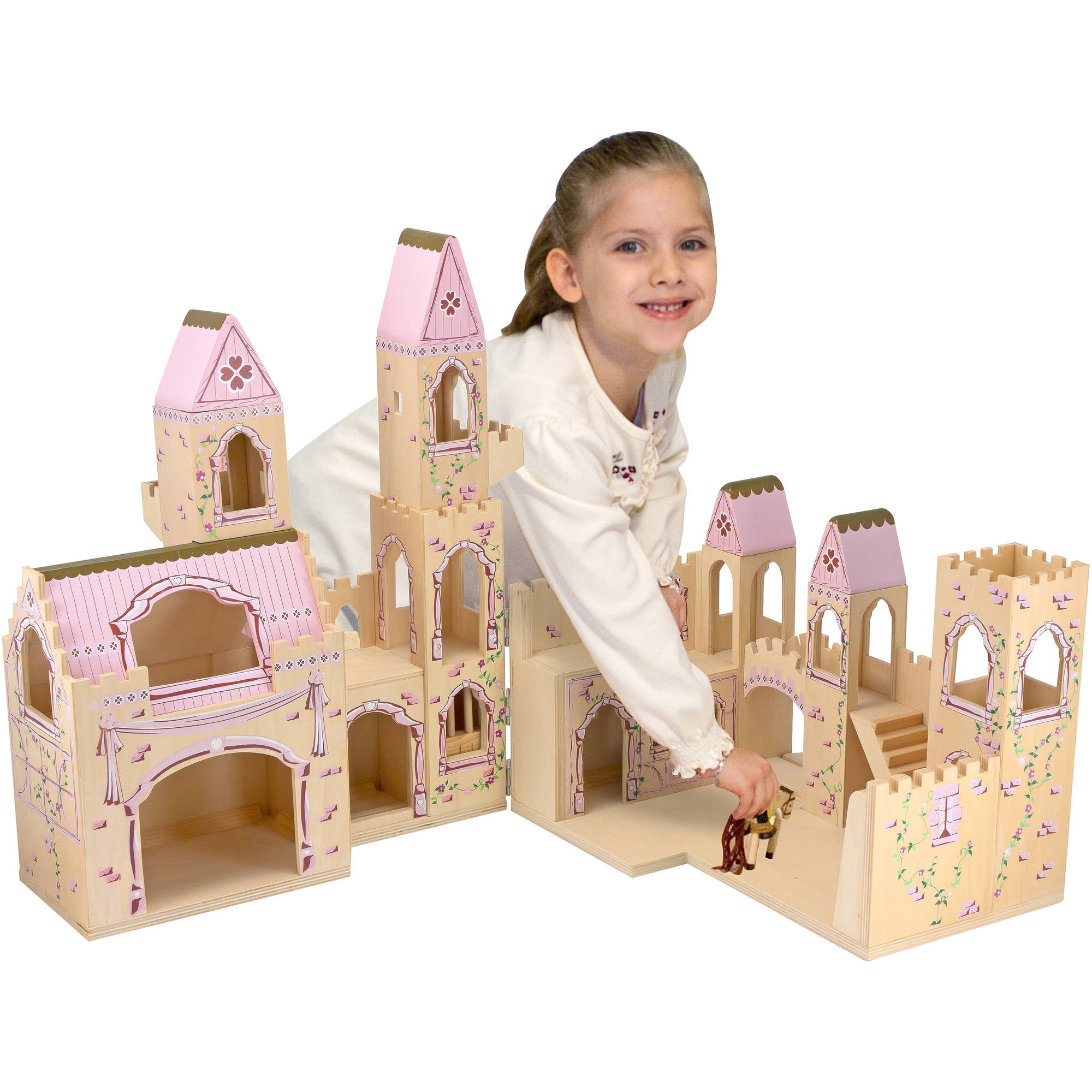 melissa and doug folding princess castle