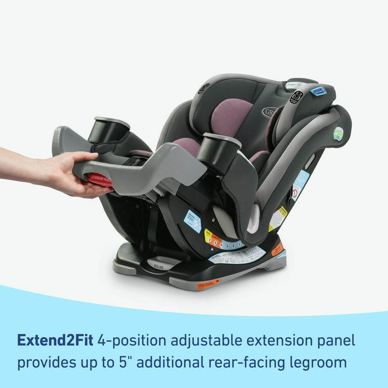 Graco Extend2Fit 3 in 1 Convertible Car Seat Norah 20.61 lbs