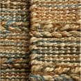thumbnail image 4 of Ox Bay Braided Light Blue 2 ft. 6 in. x 4 ft. Hand-Woven Natural Jute Area Rug, 4 of 8