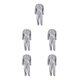 thumbnail image 1 of Naiovety Traje de sauna ligero ejercicio gimnasio hogar sudadera con capucha pantalones comodidad óptima plata M Type2 NO2, 1 of 1