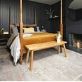 thumbnail image 2 of KUKOON Distressed Grey Washable & Non Slip Area Rug, 2 of 4