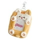 thumbnail image 3 of Llavero portafotos de peluche para tarjetas de crédito, tarjetas deportivas, tarjetas de fútbol Amarillo, 3 of 9