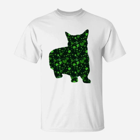 Cute Shamrock Munchkin Mom Dad Gift St Patricks Day Awesome Cat Lovers Gift TShirt