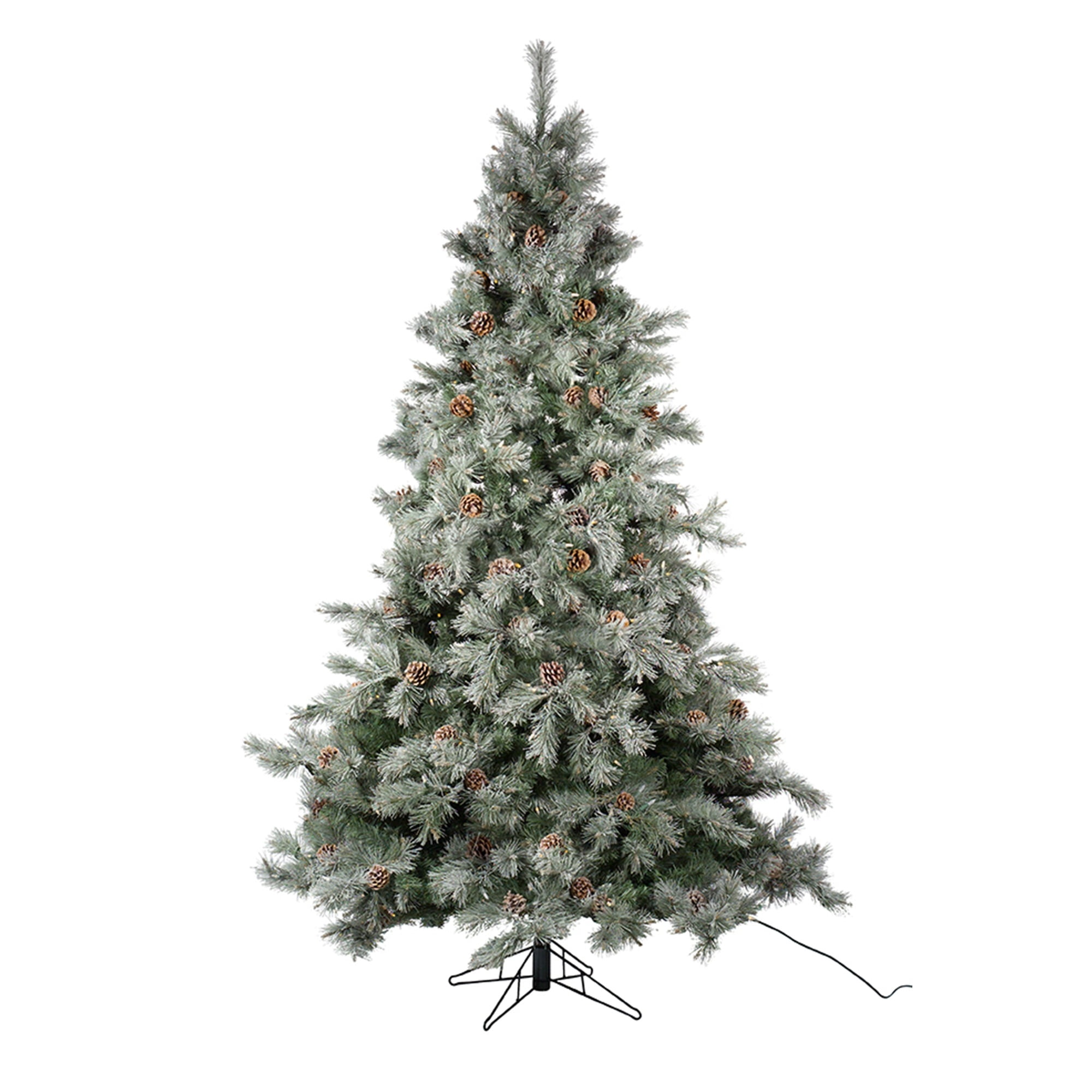 frosted christmas tree
