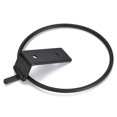 thumbnail image 1 of Soporte de cesta colgante de metal negro con tornillos para colgar macetas (1 pieza de 4 pulgadas), 1 of 9