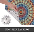 thumbnail image 3 of Kdxio Round Mandala,16" x 24", Non-Slip Front Door Mats,Outdoor Welcome Mat Washable, 3 of 9