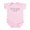 Petal Pink, variant on CafePress - Carseat Is In Daddy's Big Rig Infant Bodysuit - Baby Light Bodysuit, Size Newborn - 24 Months