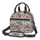 thumbnail image 1 of Balery Roses Mixed Zebra 1 Bolsa de Almuerzo Impresa, Caja de Almuerzo Reutilizable, Bolsa Térmica Aislada para Almuerzo, Bolsa Antiderrames, 1 of 7