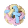 thumbnail image 4 of Methold Juguetes para masticar perros | Bola de campana de nudo fuerte resistente | Mascota Cachorro Goma Dentición Squeaky Suministros para perros L, 4 of 6