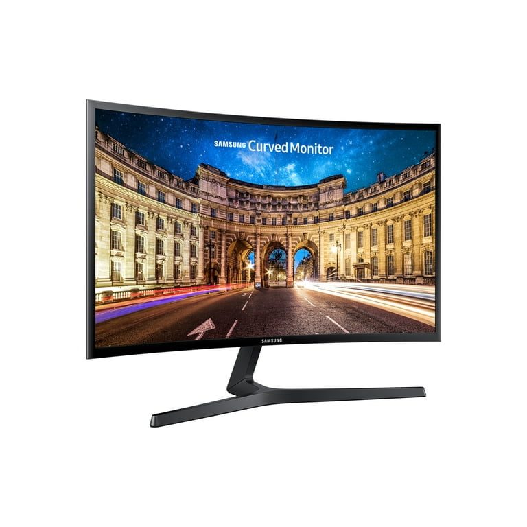 SAMSUNG 24" Class Curved Full HD (1920 x 1080) 60Hz 4ms FreeSync Monitor - LC24F396FHNXZA