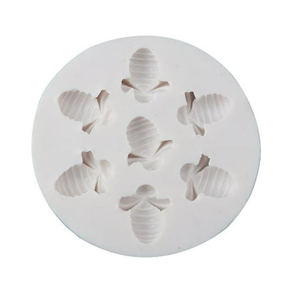 Chocolate Candy 3/7-cavity Little-Bee Fondant Mold Shape Silicone Mold
