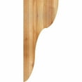 thumbnail image 3 of 6"W x 12"D x 28"H Carmel Rough Sawn Corbel, Western Red Cedar, 3 of 9