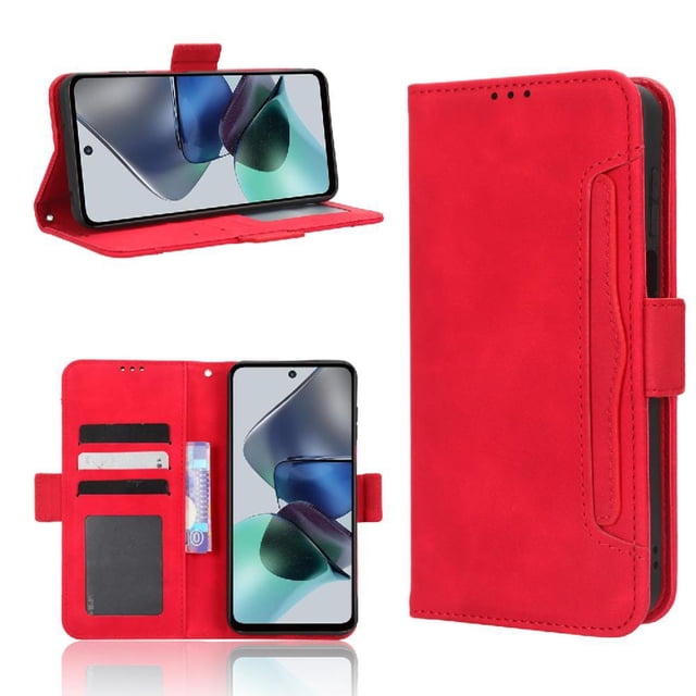 Funda Tipo Billetera GANGXUN para Motorola MOTO G53 – Tapa Flip con Tarjetero