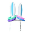 thumbnail image 3 of Juegos de lanzamiento de anillo BLESIY Orejas de conejo inflables de Pascua Azul, 3 of 8