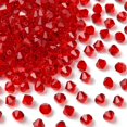 thumbnail image 3 of Preciosa® Crystal Beads Czech Crystal Bicone(451 69 302 Rondelle) 90070 Light Siam 6mm Hole: 1mm, 3 of 5