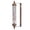Gold, variant on Up to 65% off Clearance! Thermometer, Outdoor Garden Thermo Meter Instrument Adjustable Angle 10 Inch Garden (Bronze) 3Ml Hg Household Thermometer Kingtowag, Thermometer X1