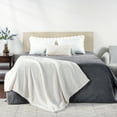 thumbnail image 5 of CBCHome Cozy Chenille Sherpa Twin Extra Long College Dorm Bed Blanket - Soft, Fluffy, Back to School Essentials for Girls Guys Teens (Light Brown, Twin/Twin XL 66"x90"), 5 of 8