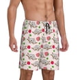 thumbnail image 2 of Bixox Men's Cartoon Koala Bear printed lightweight casual shorts, soft sleep shorts with pockets., 2 of 7