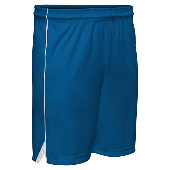 Champro Prime Basketball Short Girl's Royal w/ White Trim