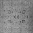 thumbnail image 1 of Ahgly Company Indoor Square Oriental Gray Industrial Area Rugs, 5' Square, 1 of 4
