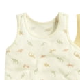 thumbnail image 4 of Nilvkv Cute Shirts for Girls, Girls Tank Tops, Kids 2 Pack Print Sleeveless Round Neck Mesh Top Casual Summer Multicolor 10-12 Years, 4 of 5