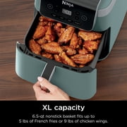 Ninja Pro 4-in-1 Air Fryer, XL 6.5-Qt Basket, 4 Functions, Air Crisp Technology, Non-stick, Crisper Plate, AF180WMSG Sage