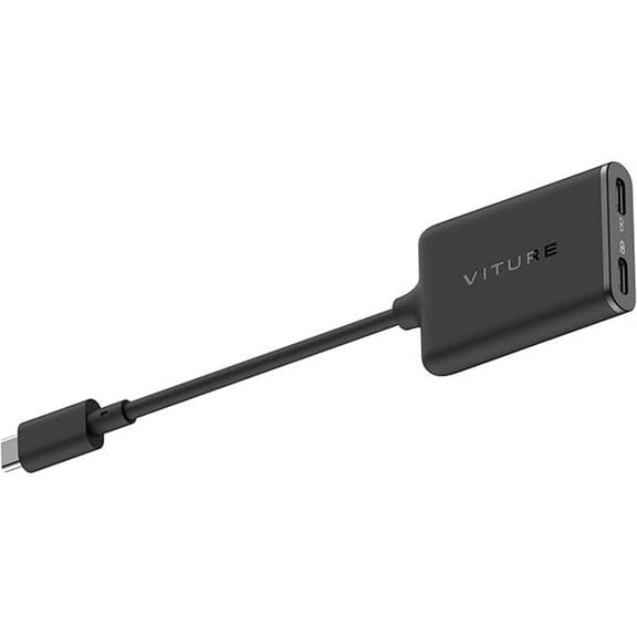 Viture ONE-XRIP-ADP-BLK AC USB-C to Glasses & Pro Charging Adapter - Black
