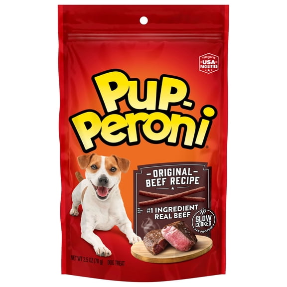Pup-Peroni Original Beef Flavor Dog Snacks, 2.5oz
