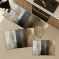 thumbnail image 2 of YIMEIS Christmas Snowy Night Fall Kitchen Mats Set of 2,Xmas Winter Seasonal Farmhouse Home Seasonal Decorations Rugs for Floor - 16''*24'' and 17''*47'' in, 2 of 10