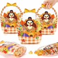thumbnail image 1 of Uuiauoio Halloween Treat Bags 10 pcs Plastic Pumpkin Bags, Transparent Window & Handles, Candy Party Favors for Trick-or-Treat, Classroom Celebrations, Spooky Themed Events Pack, 1 of 2