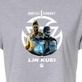 thumbnail image 3 of Mortal Kombat - Mk Lin Kuei - Juniors Cropped Cotton Blend T-Shirt, 3 of 5