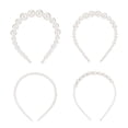 thumbnail image 1 of MasteelfCA 4 Pcs Serre-Tête Perles Accessoires de Cheveux de Mariage pour Femmes Filles, 1 of 8