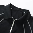 thumbnail image 6 of Mens Big & Tall Athletic Golf Shirts M-5X Plus Size Short Sleeve T-Shirts for Men with Zipper Collared Casual Workout Tees Tops, 6 of 8